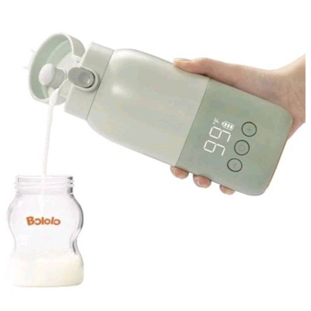 BOLOLO Portable Milk Warmer with Super Fast Charging & Cordless, Instant BL-7718